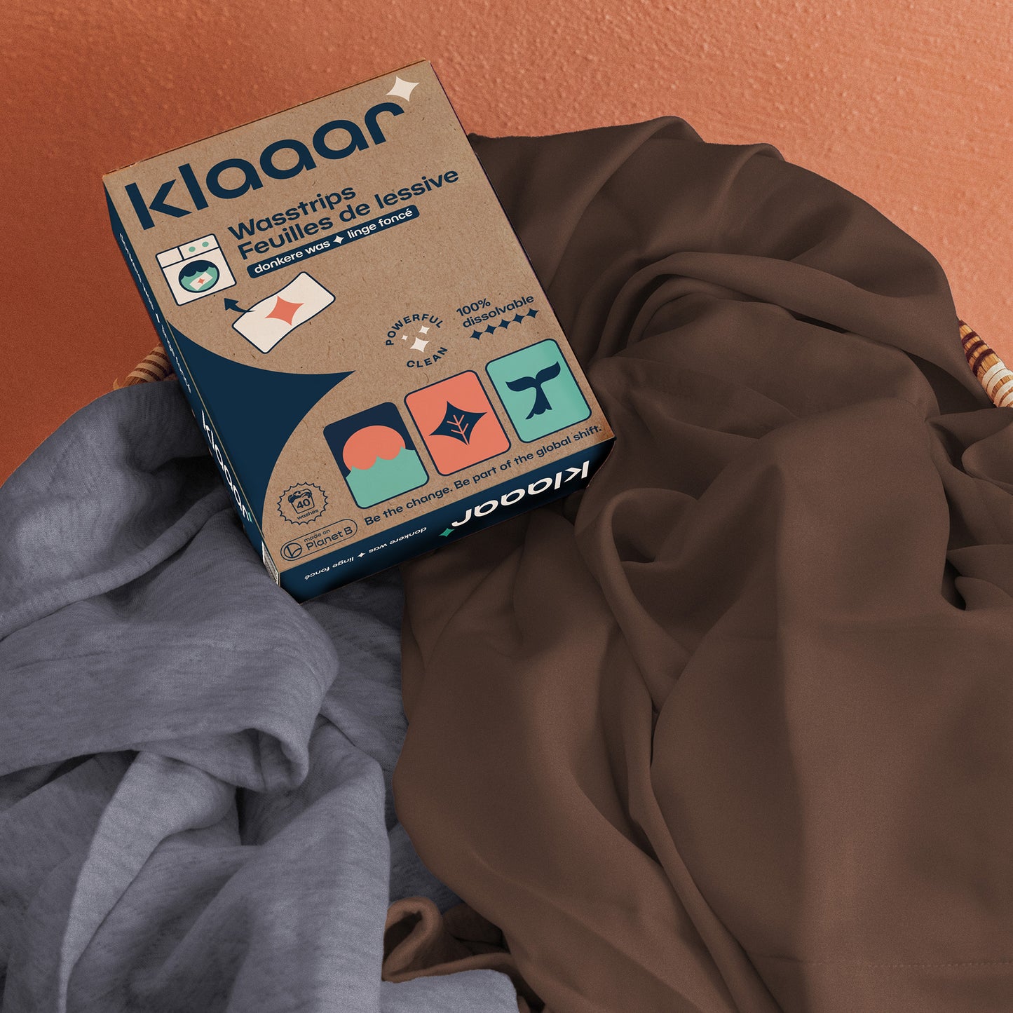Year supply - laundry sheets dark laundry (6x40 washes)