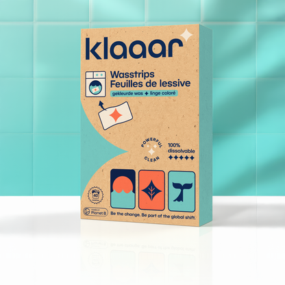 KLAAAR Laundry Strips (40 washes) colour laundry